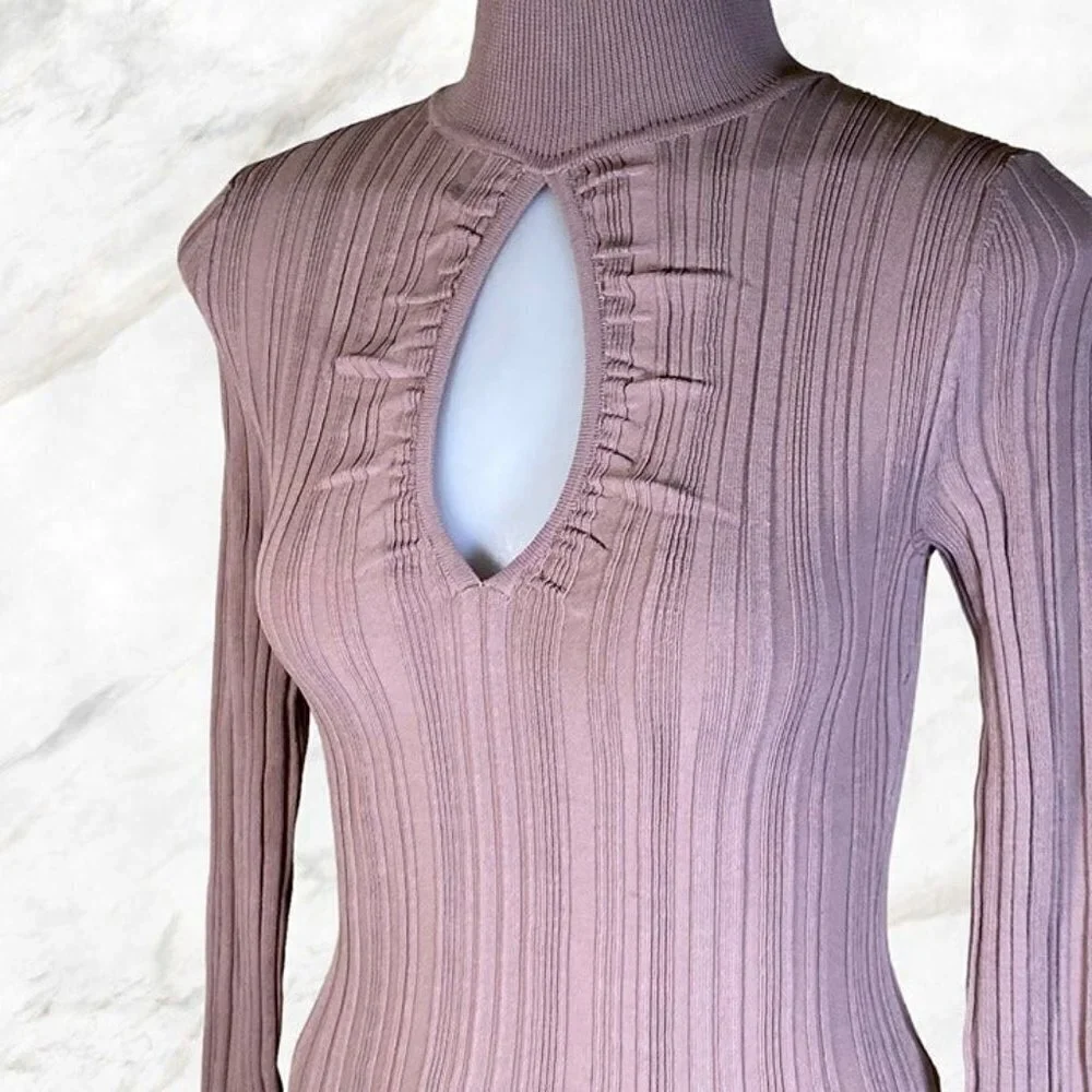 L'Academie Delphi Turtleneck - Ash